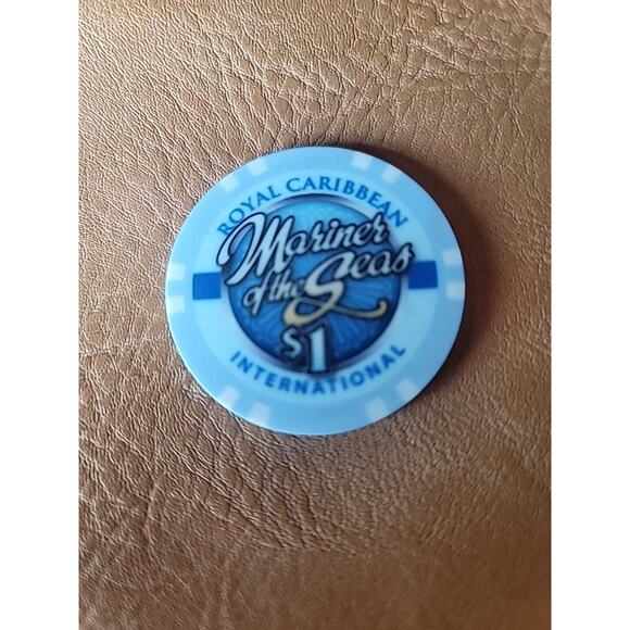 Mariner of the Seas Royal Caribbean International $1 Casino Chip GOING AWAY - Picture 3 of 3